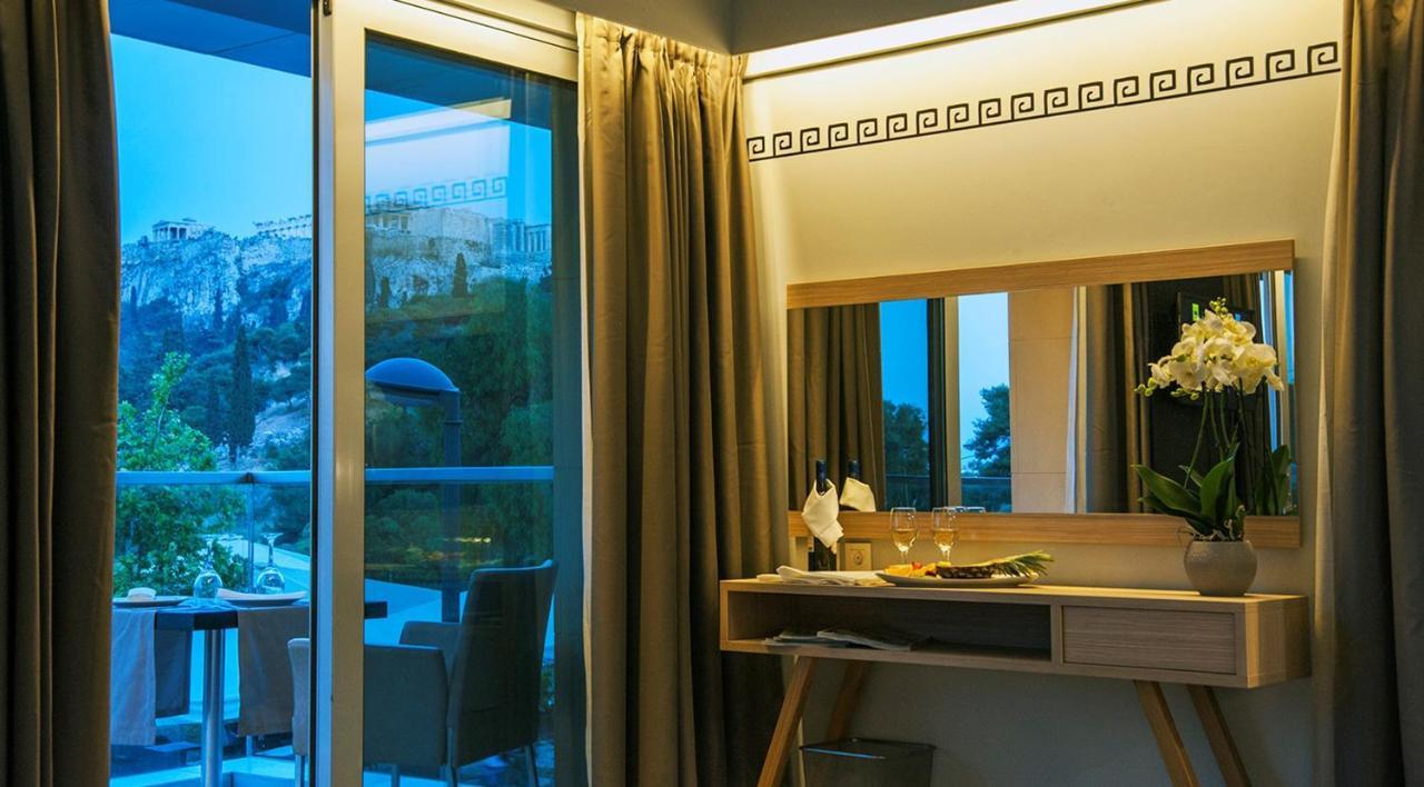 Acropolis Corner Suite Balcony